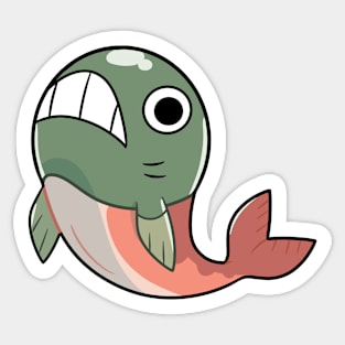 Fishy Salmon Sticker